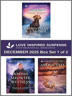 cover image of Love Inspired Suspense December 2025, Box Set 1 of 2